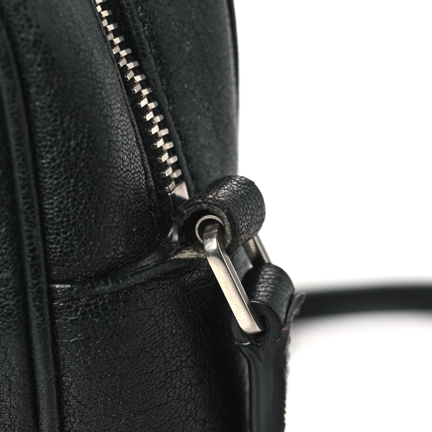 Saint Laurent Lambskin Monogram Embossed Small Lou Camera Bag Black 14 of 14