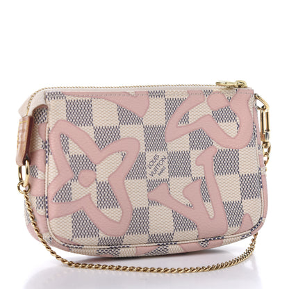 Louis Vuitton Damier Azur Tahitienne Mini Pochette Accessories 3 of 10