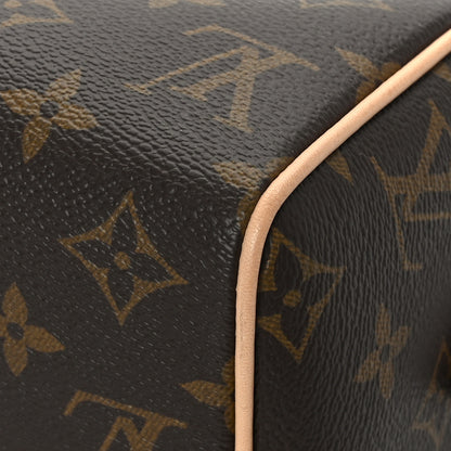 Louis Vuitton Monogram Speedy Bandouliere 20 Black 9 of 9