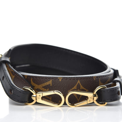 Louis Vuitton Monogram Bandouliere Shoulder Strap XL Black 3 of 5