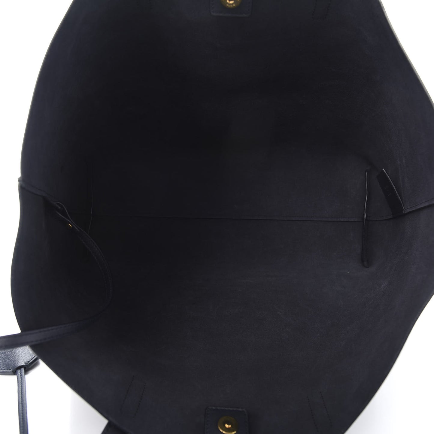 Calfskin Large Shopping Tote Deep Marine