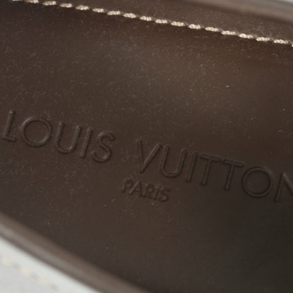 Louis Vuitton Leather Monte Carlo Loafers 9 Cacao Brown 8 of 13