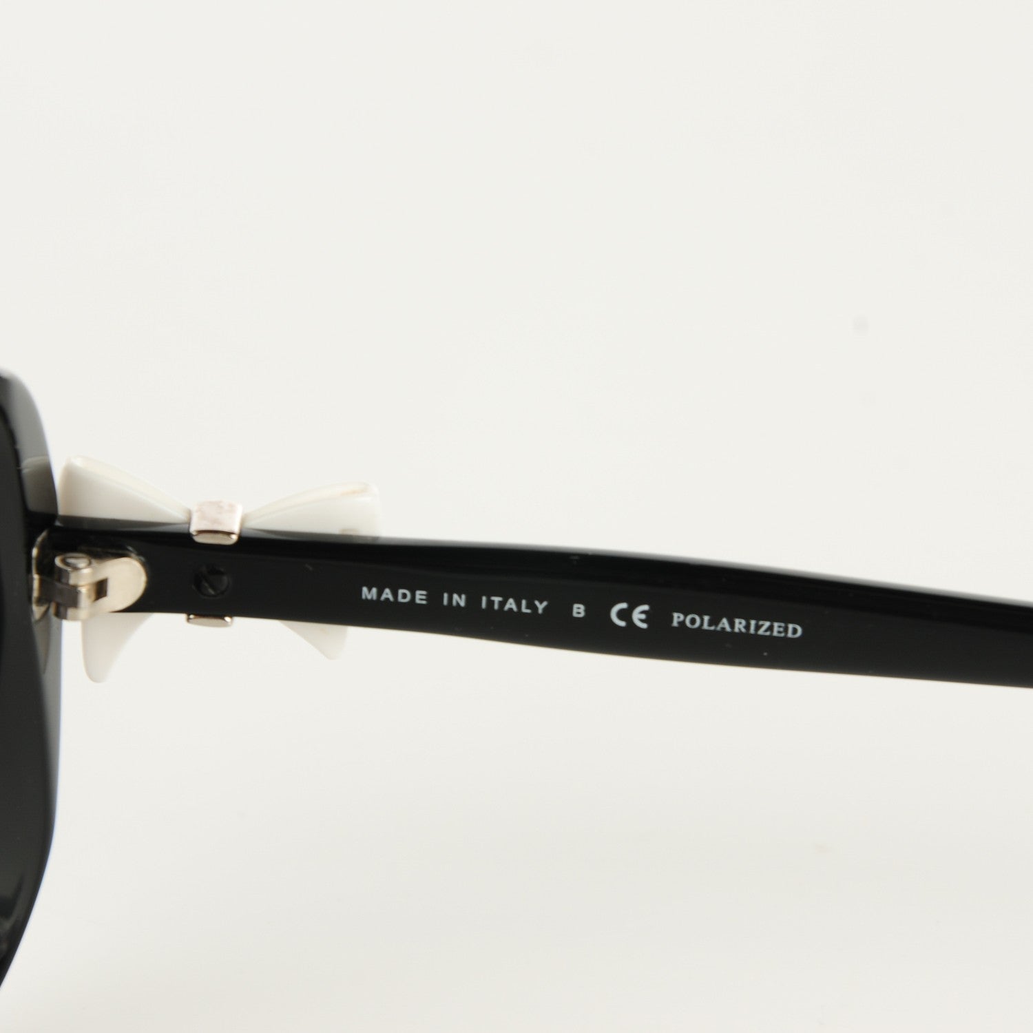 Chanel CC Bow Sunglasses 5171 Black White 5 of 6