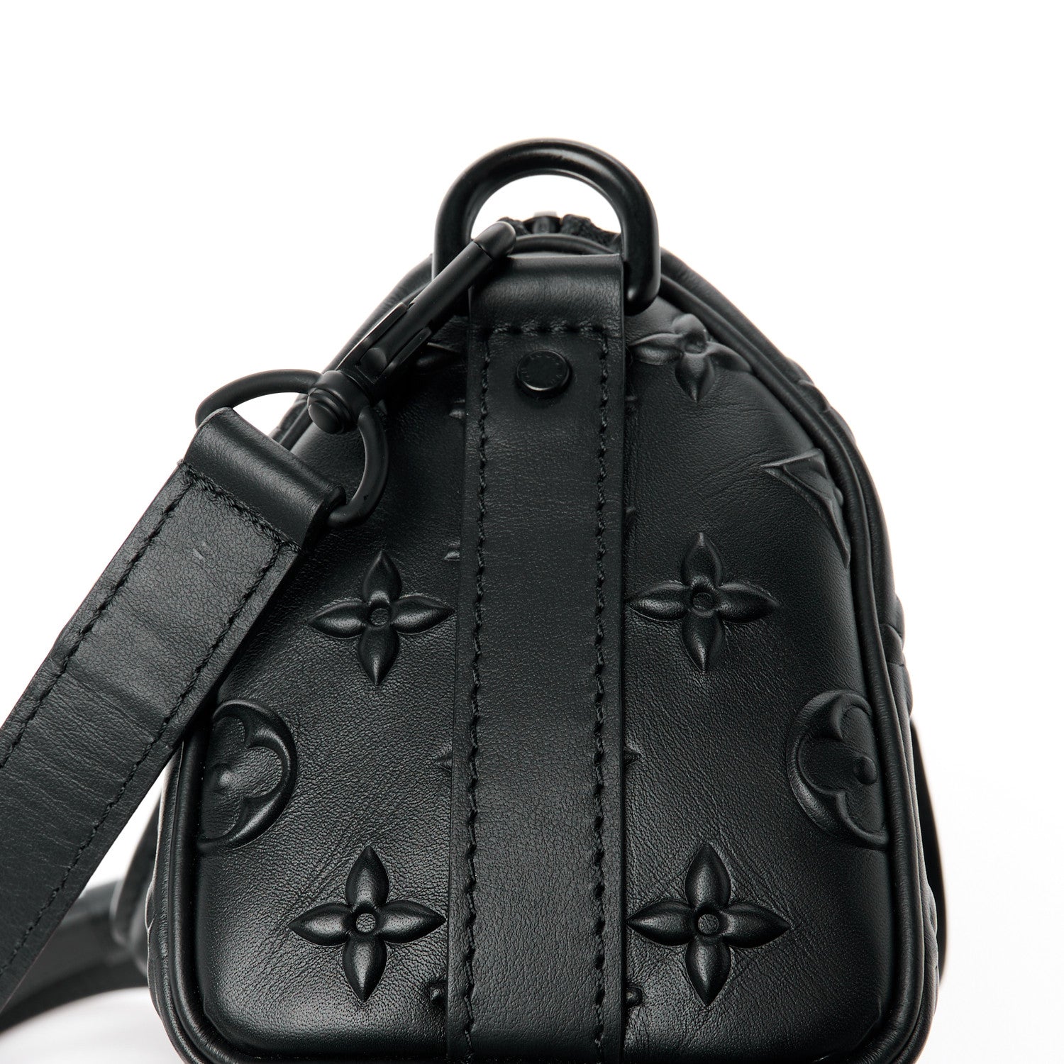 Louis Vuitton Monogram Seal Keepall XS Black 10 of 10