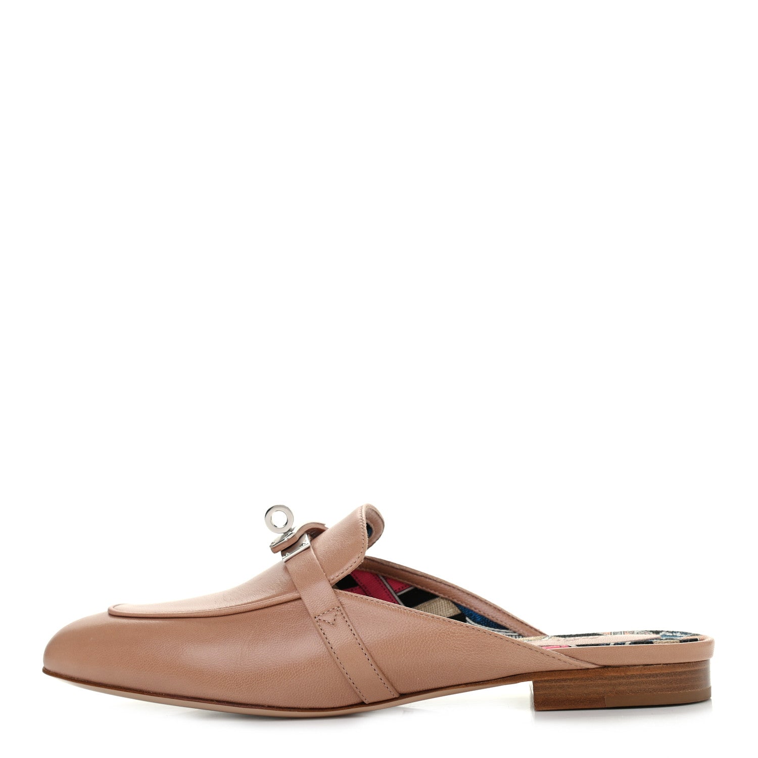Hermes Goatskin Oz Mules 39 Bois De Santal 1 of 6