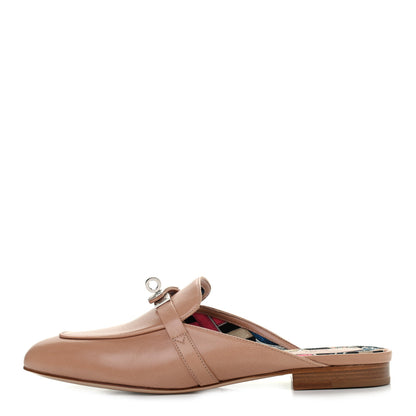 Hermes Goatskin Oz Mules 39 Bois De Santal 1 of 6