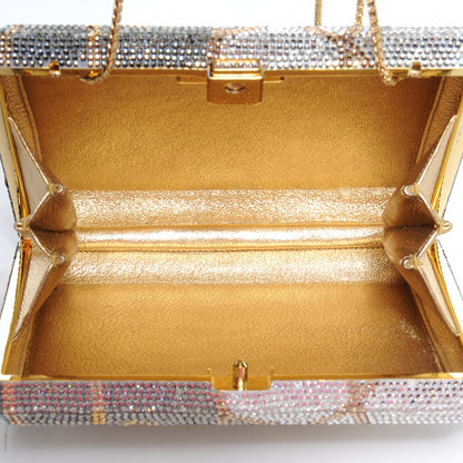 Judith Leiber Swarovski Crystal Minaudiere Clutch 5 of 6