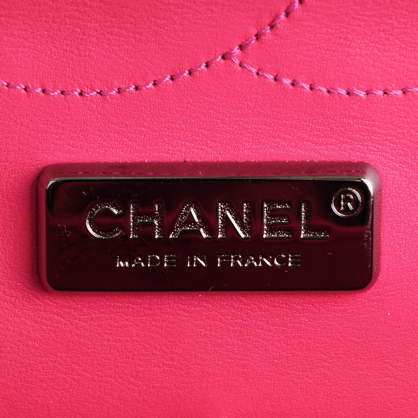 Python Jumbo Double Flap Dark Pink