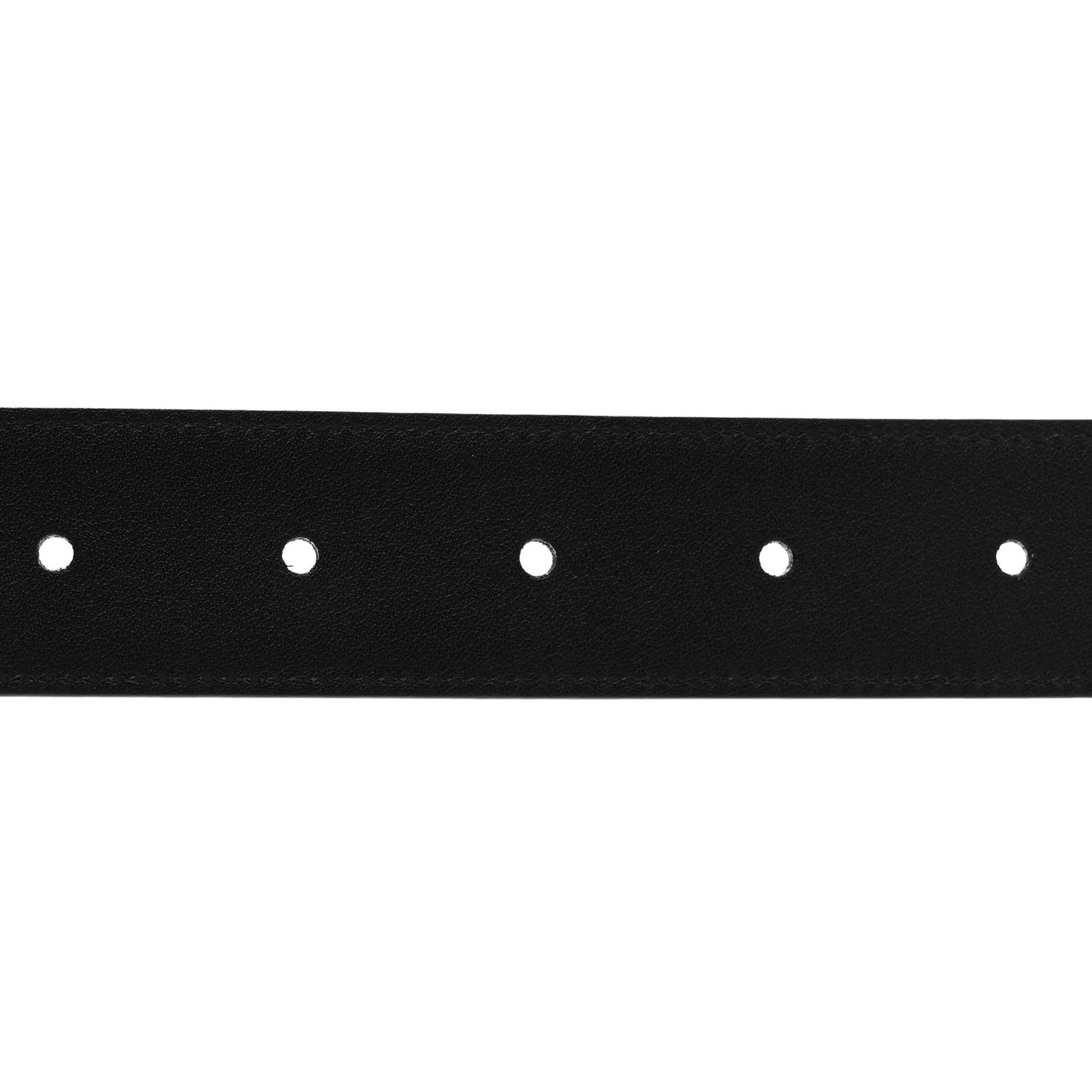 Lacquered Calfskin La 66 Buckle Belt 85 34 Black