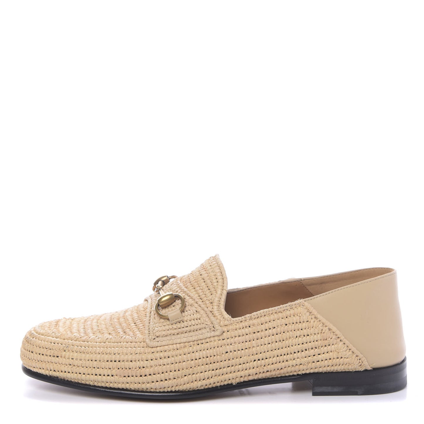 Raffia Mens Brixton Horsebit Loafers 10.5 Naturale Sand Storm