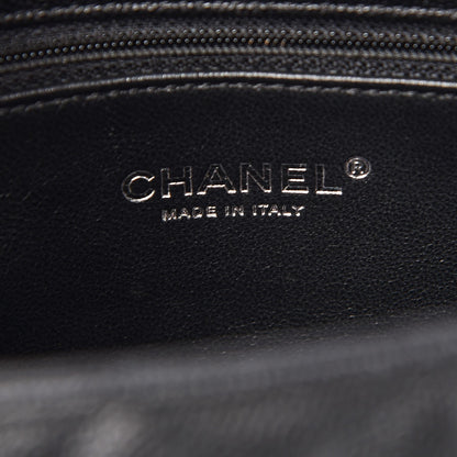 Chanel Caviar Lizard Quilted Small Coco Handle Flap Black 6 of 11