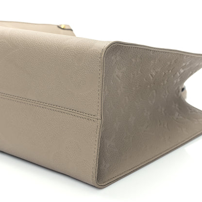 Louis Vuitton Empreinte Monogram Giant Onthego MM Tourterelle 9 of 10