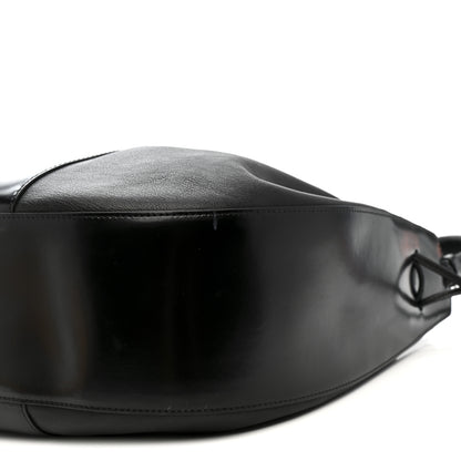 Mansur Gavriel Tumbled Calfskin Lilium Bag Black 10 of 12