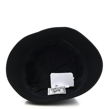 Hermes Cotton Mens Devon Bucket Hat 58 Marine 6 of 8