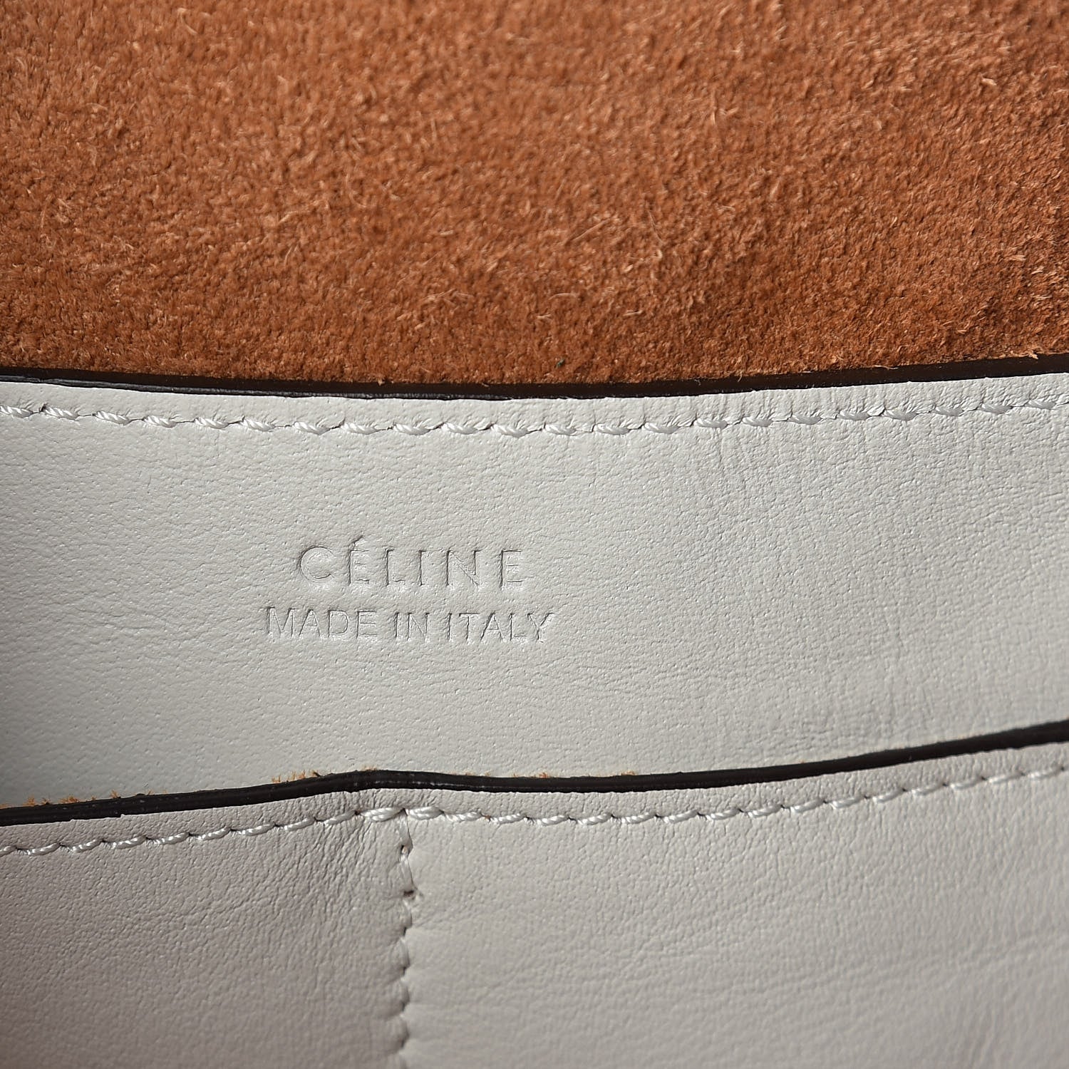 Celine Lambskin Small Soft Cube Satchel Light Tan 6 of 9