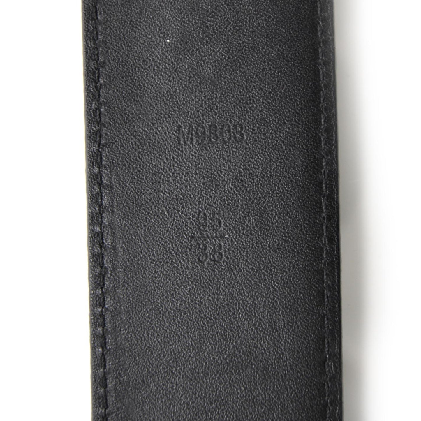 Damier Graphite LV Initiales Belt 95 38