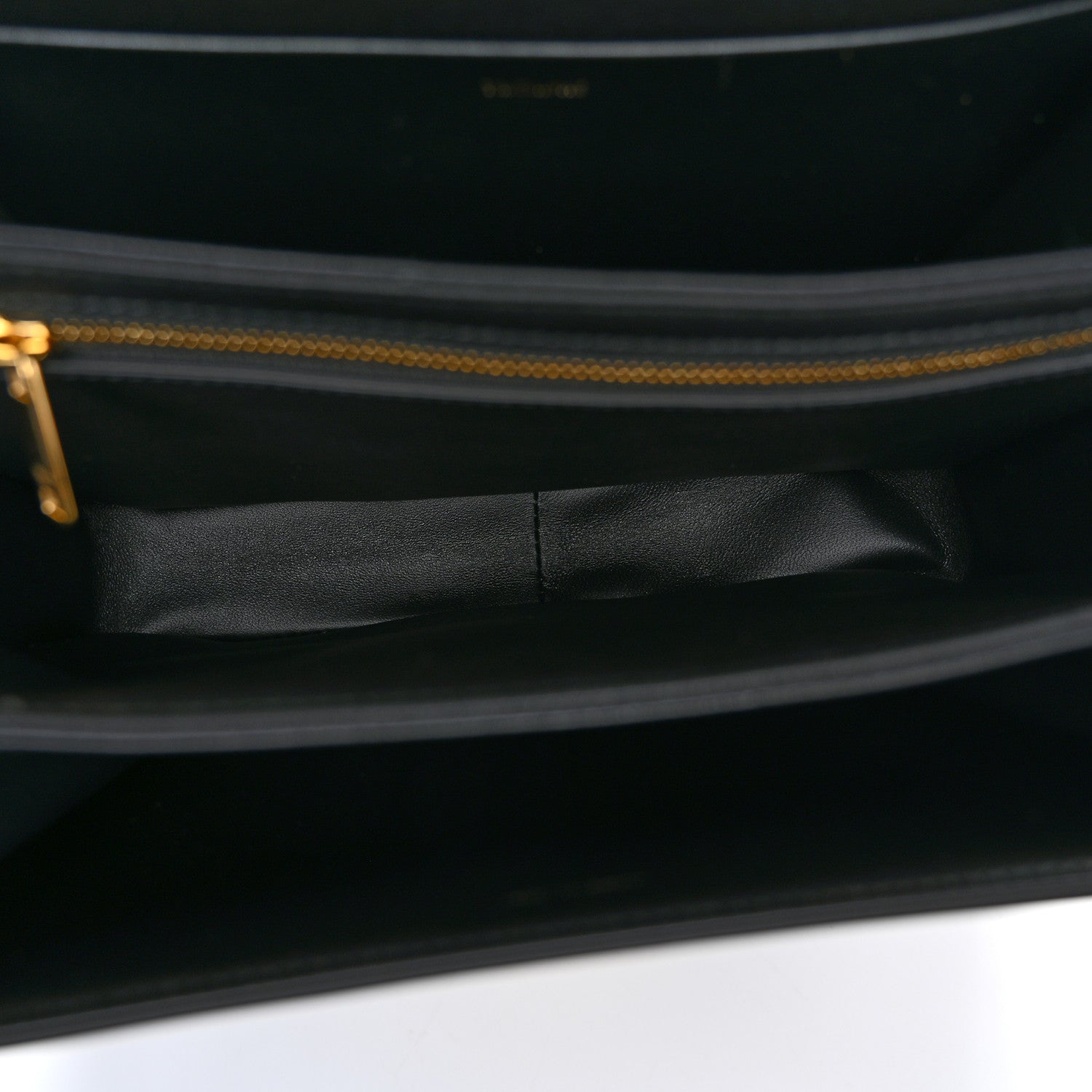 Celine Shiny Calfskin Medium Triomphe Black 5 of 10