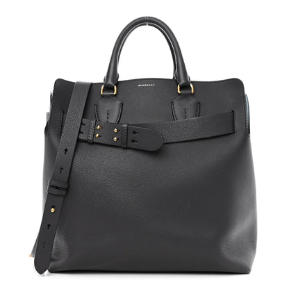 Burberry Marais Calfskin Large Belt Bag Charcoal Grey 1 of 22