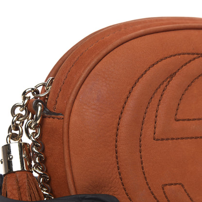 Gucci Vitello Range Mini Soho Chain Bag Old Whisky 14 of 14