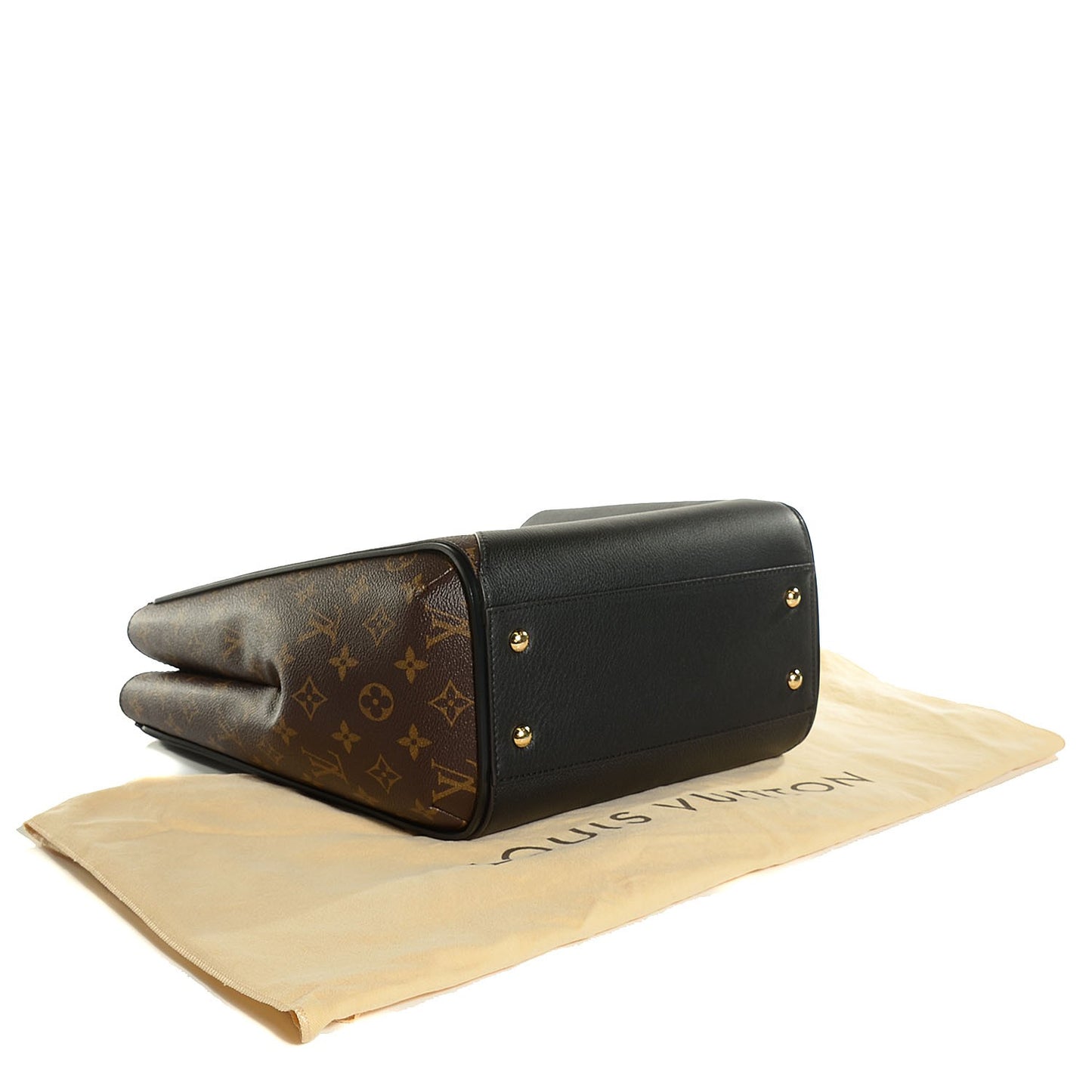 Calfskin Monogram Kimono Tote Black