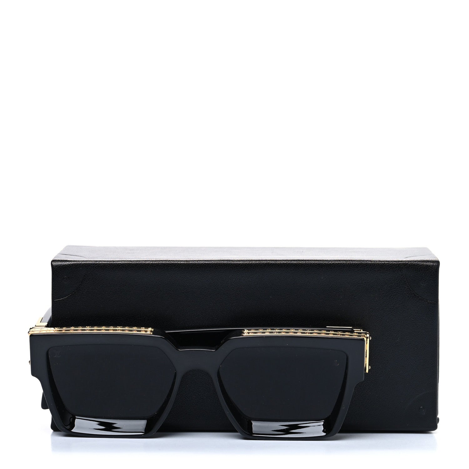 Louis Vuitton Acetate 1.1 Millionaires Sunglasses Z1165W Black 8 of 8