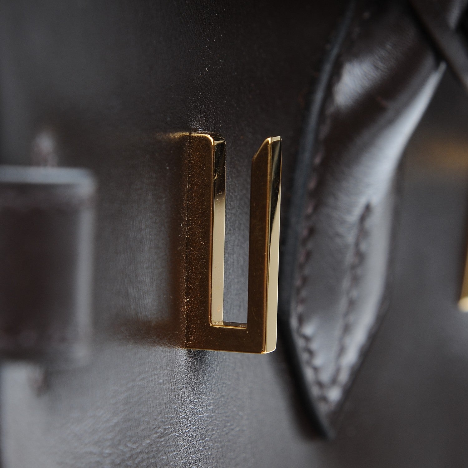 Hermes Box Vibrato Birkin 35 Chocolate 18 of 24