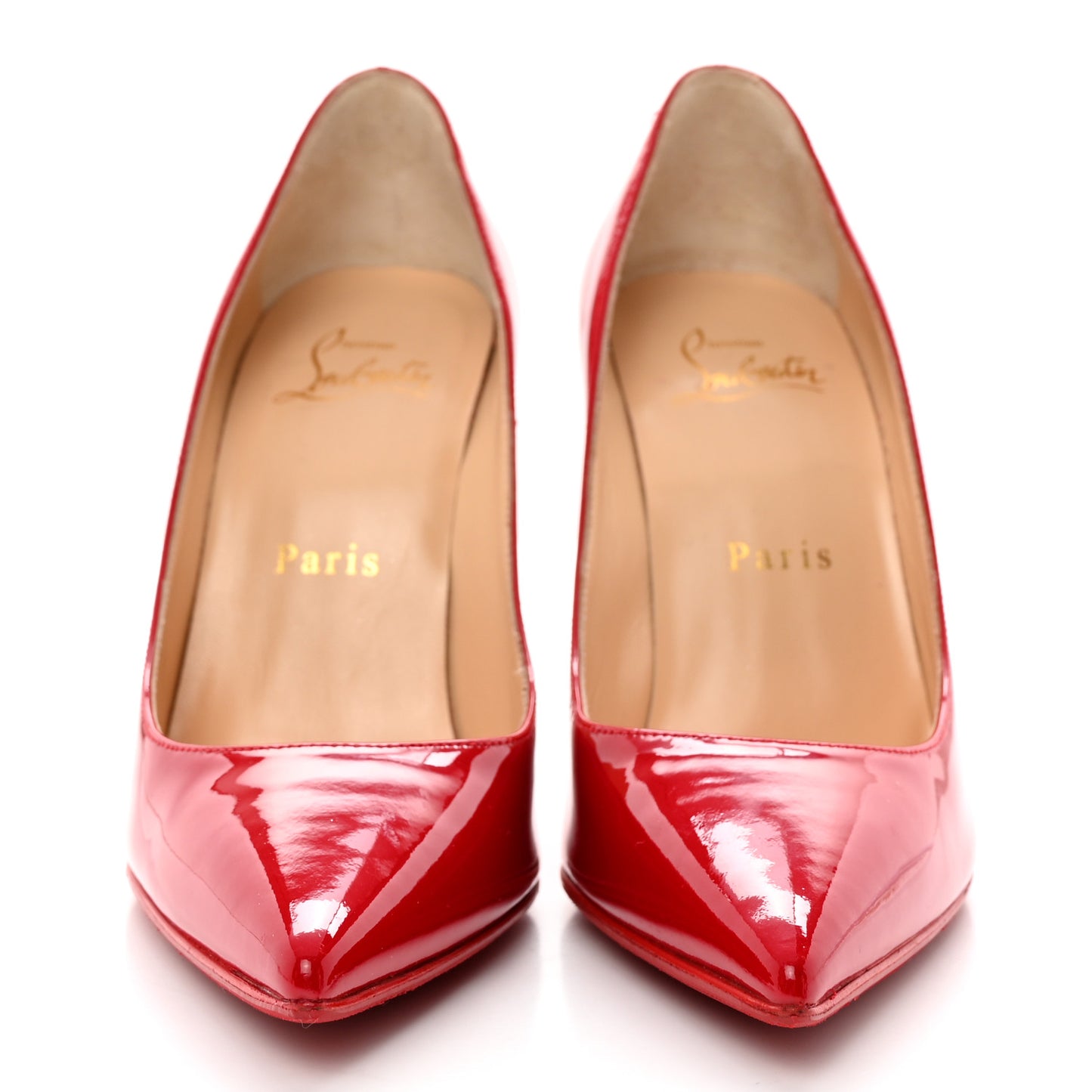 Patent Pigalle Follies 100 Pumps 35 Red