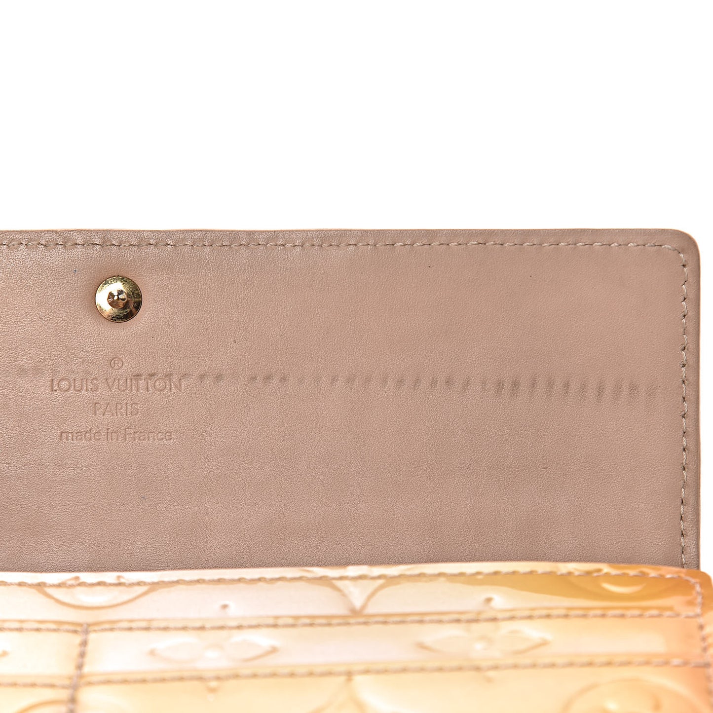 Vernis Sarah Wallet Noisette