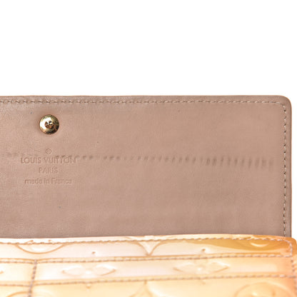 Louis Vuitton Vernis Sarah Wallet Noisette 8 of 14