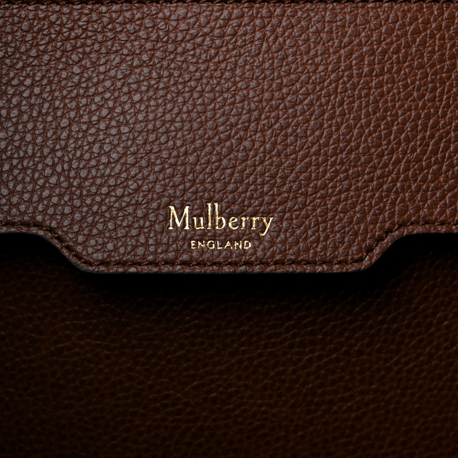 Mulberry Small Classic Grain Bayswater Tote Oak 6 of 11