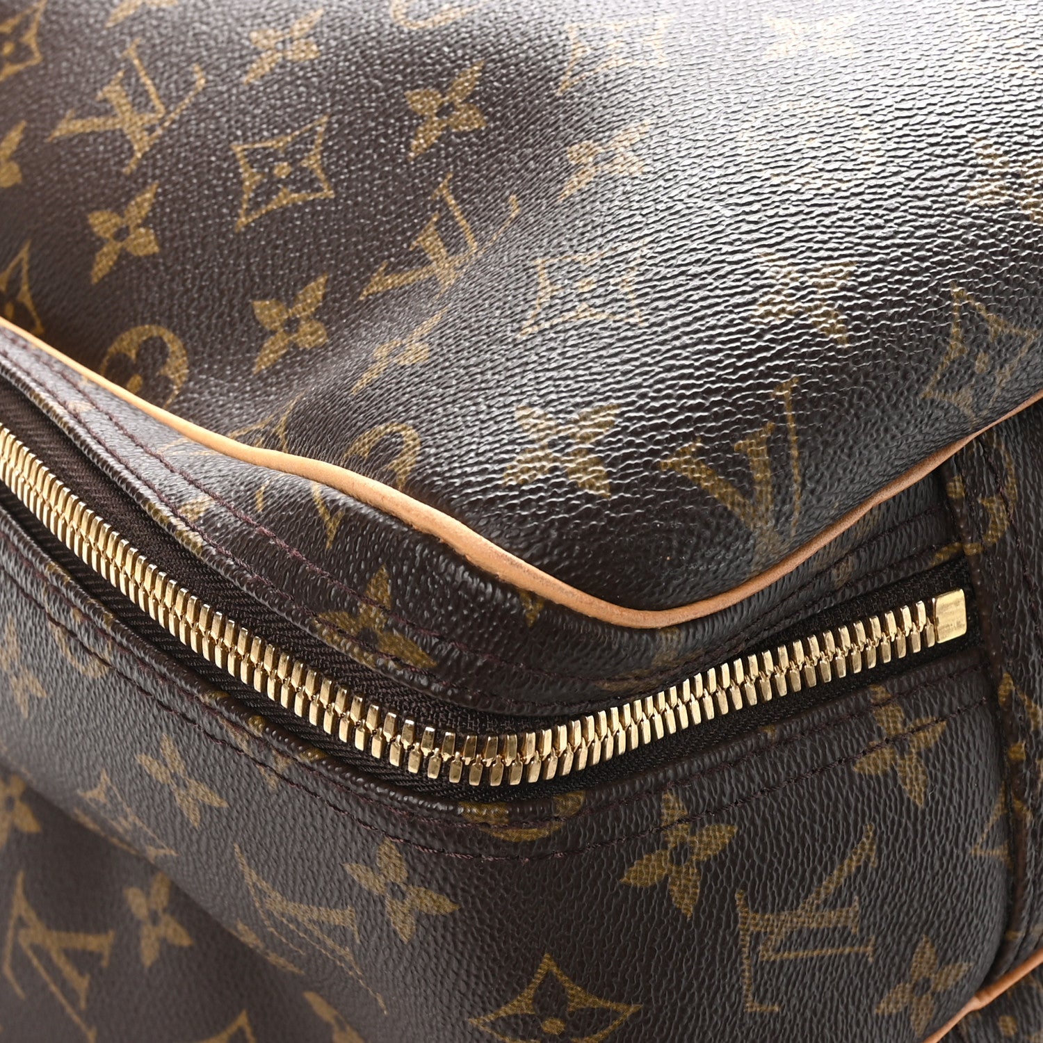 Louis Vuitton Monogram Alize 2 Compartment Luggage Travel Bag 7 of 12