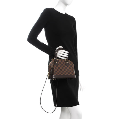 Louis Vuitton Damier Ebene Alma BB 3 of 9