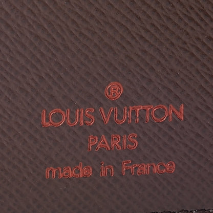 Louis Vuitton Damier Ebene Medium Ring Agenda Cover 6 of 7