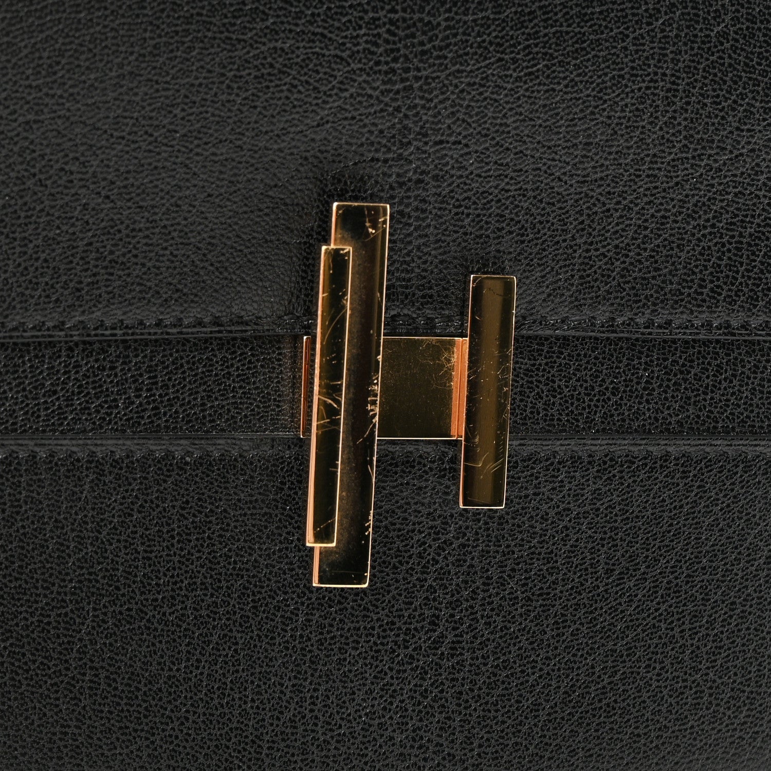 Hermes Chevre Mysore Cinhetic To Go Wallet Black 13 of 14