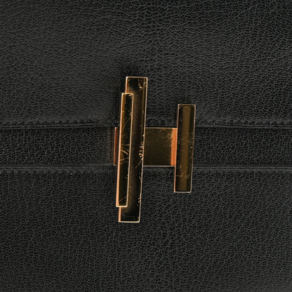 Hermes Chevre Mysore Cinhetic To Go Wallet Black 13 of 14