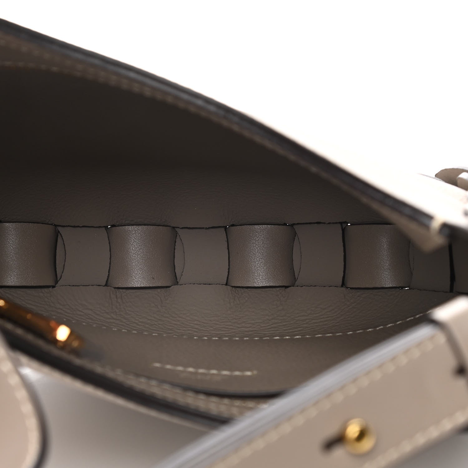 Chloe Small Grain Smooth Calfskin Small Darryl Hobo Motty Grey 5 of 11