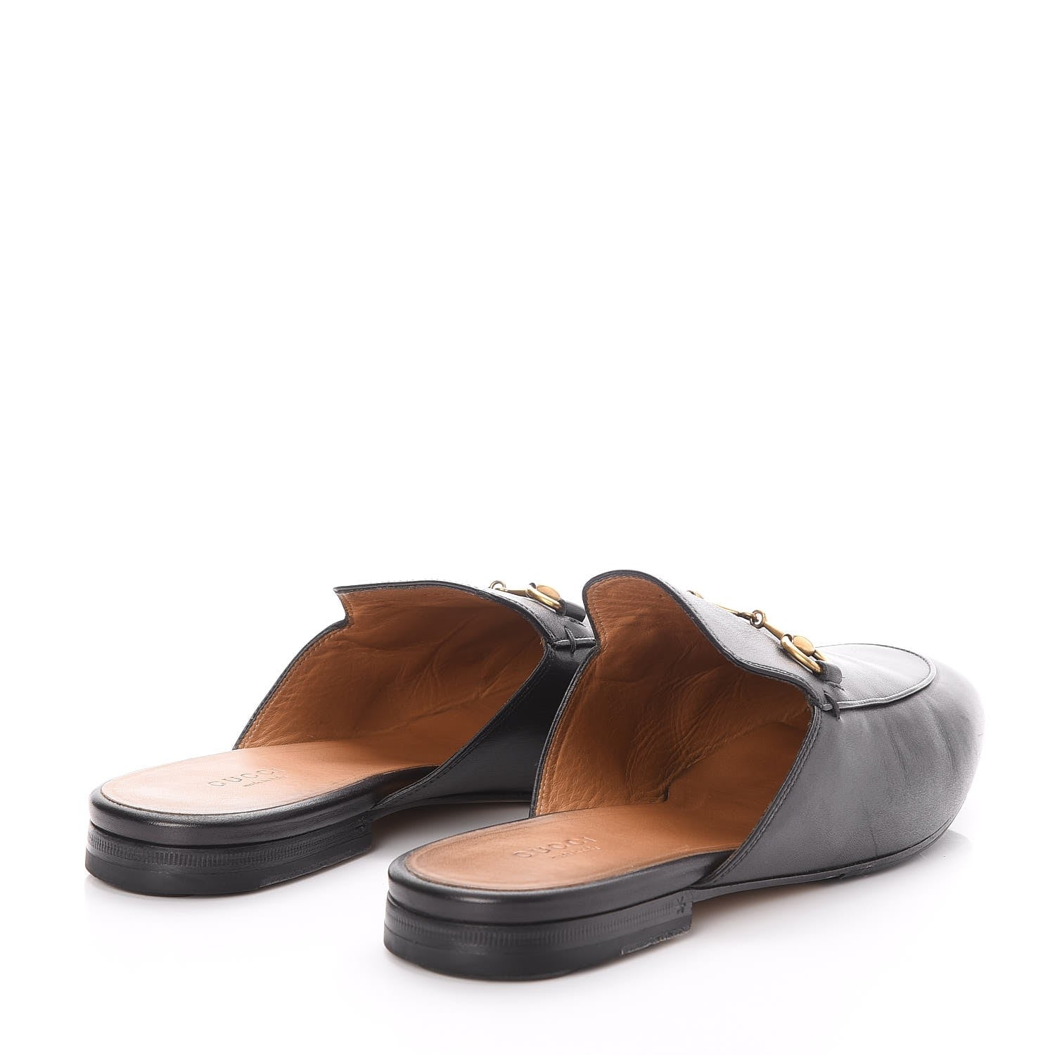 Gucci Calfskin Princetown Slippers Mules 40.5 Black 4 of 10