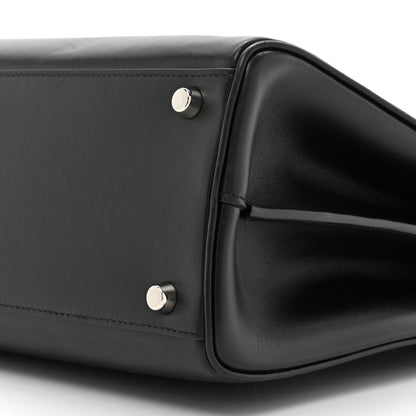 Gucci Smooth Calfskin Medium Zumi Top Handle Bag Black 9 of 19