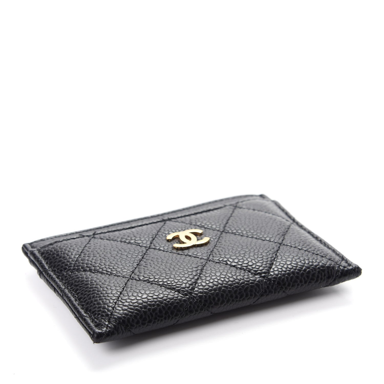 Chanel Caviar Quilted Card Holder Black 4 of 9