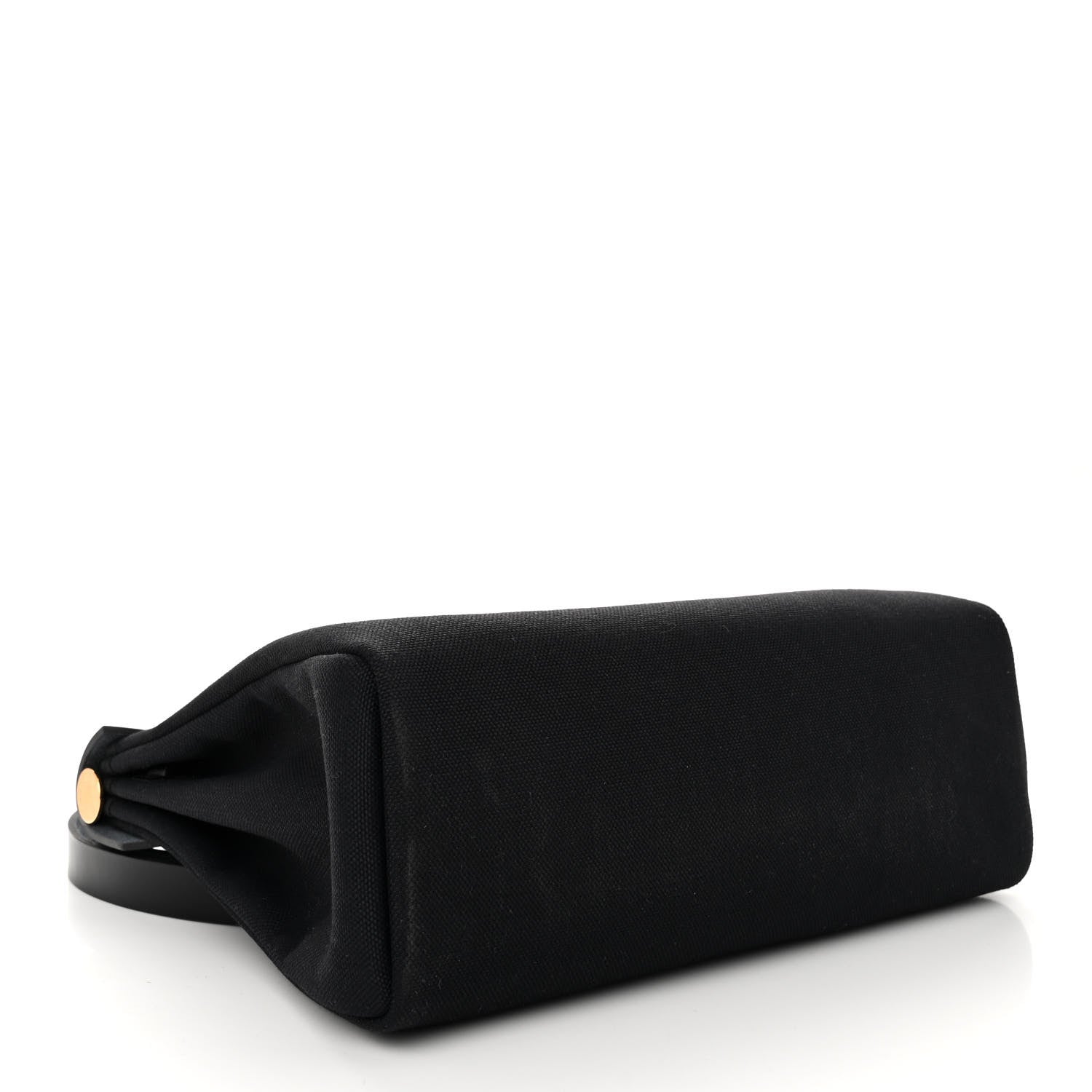 Hermes Military Toile Vache Hunter Herbag Zip PM 31 Black 4 of 9