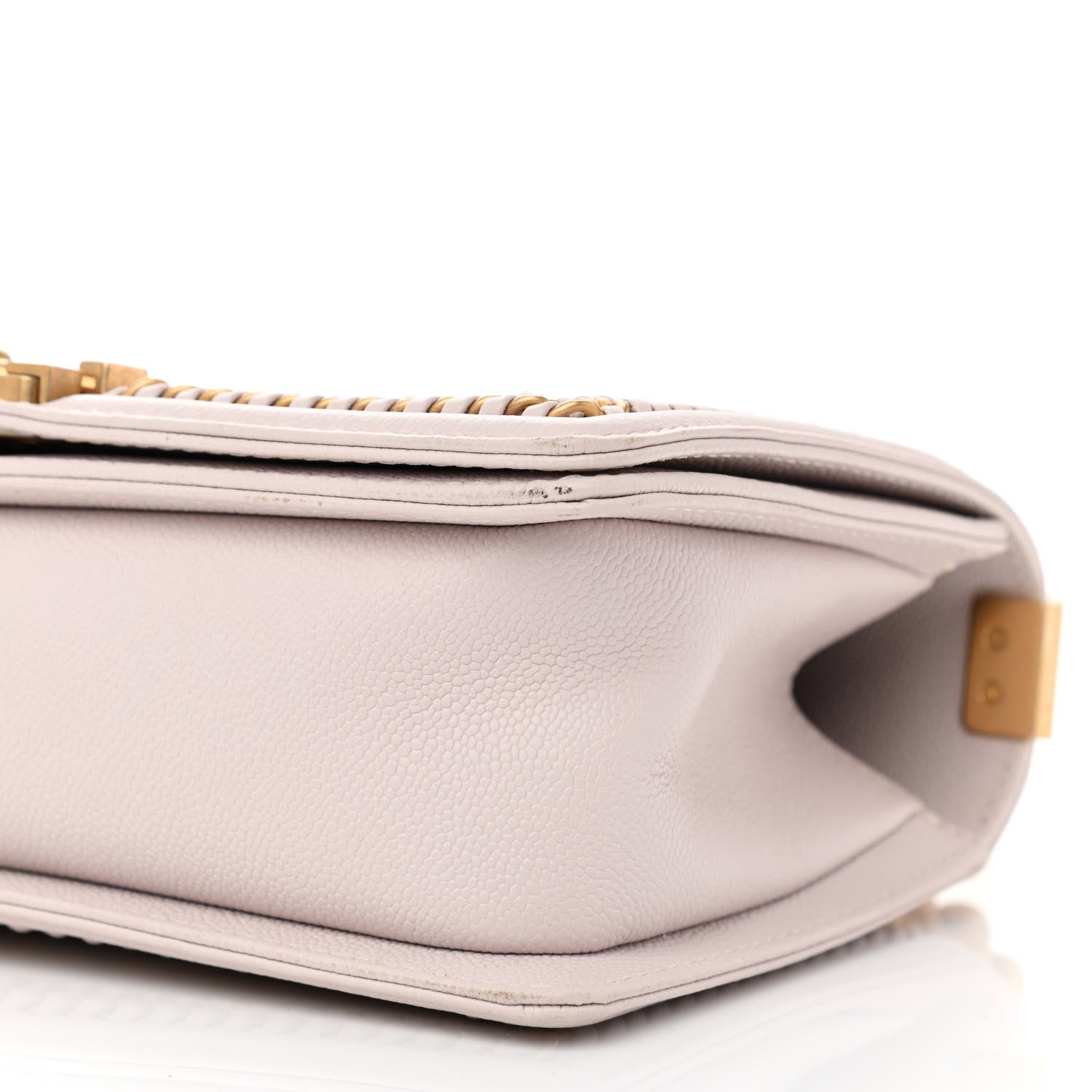 Chanel Caviar Quilted Chain Around Medium Boy Flap Light Purple 10 of 11