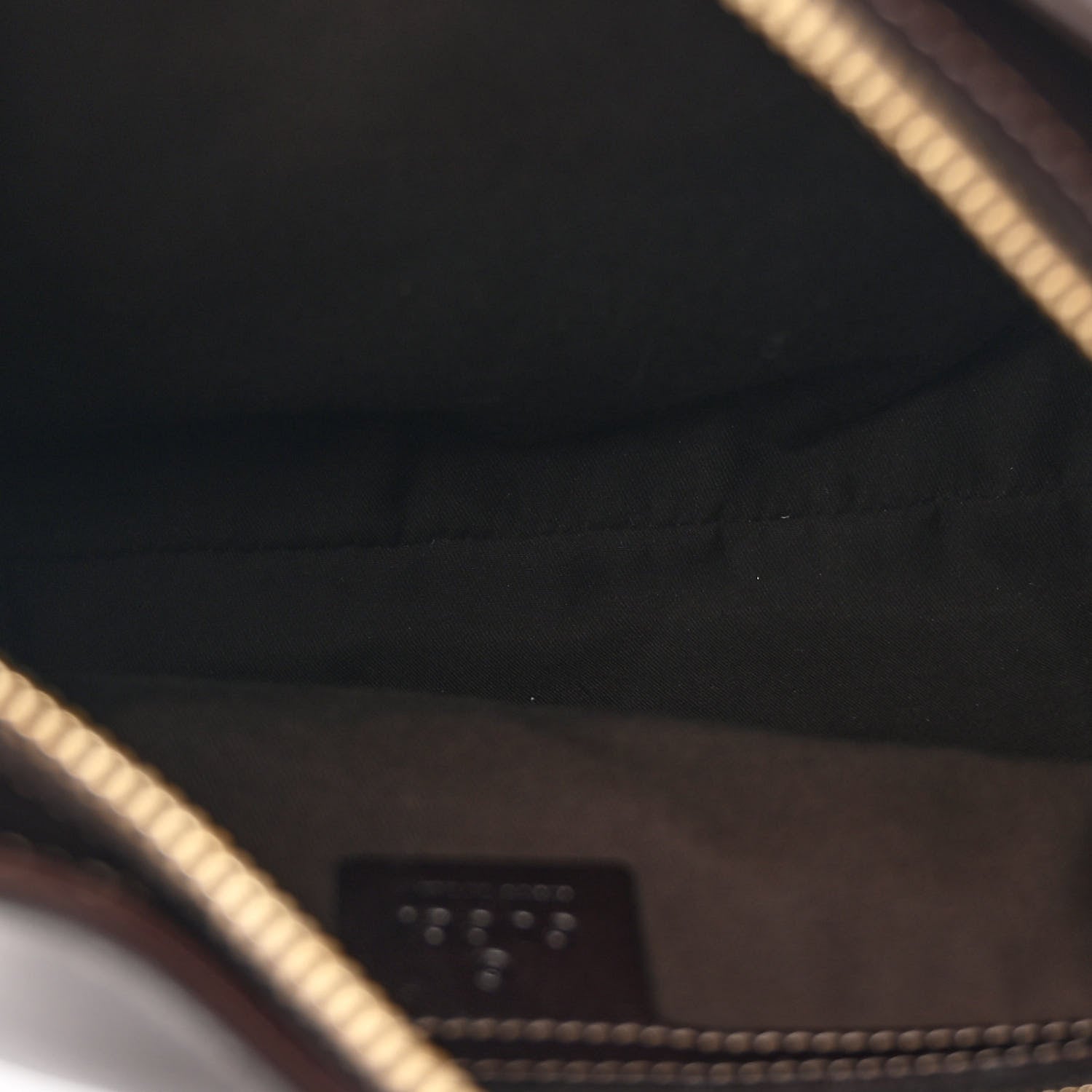 Gucci Calfskin Creole Hobo Chocolate 5 of 10