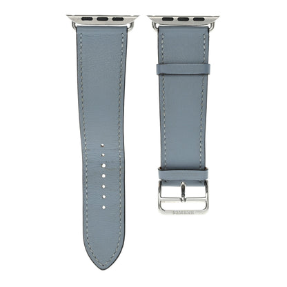 Hermes Swift 45mm Apple Watch Single Tour Band Bleu Lin 1 of 4