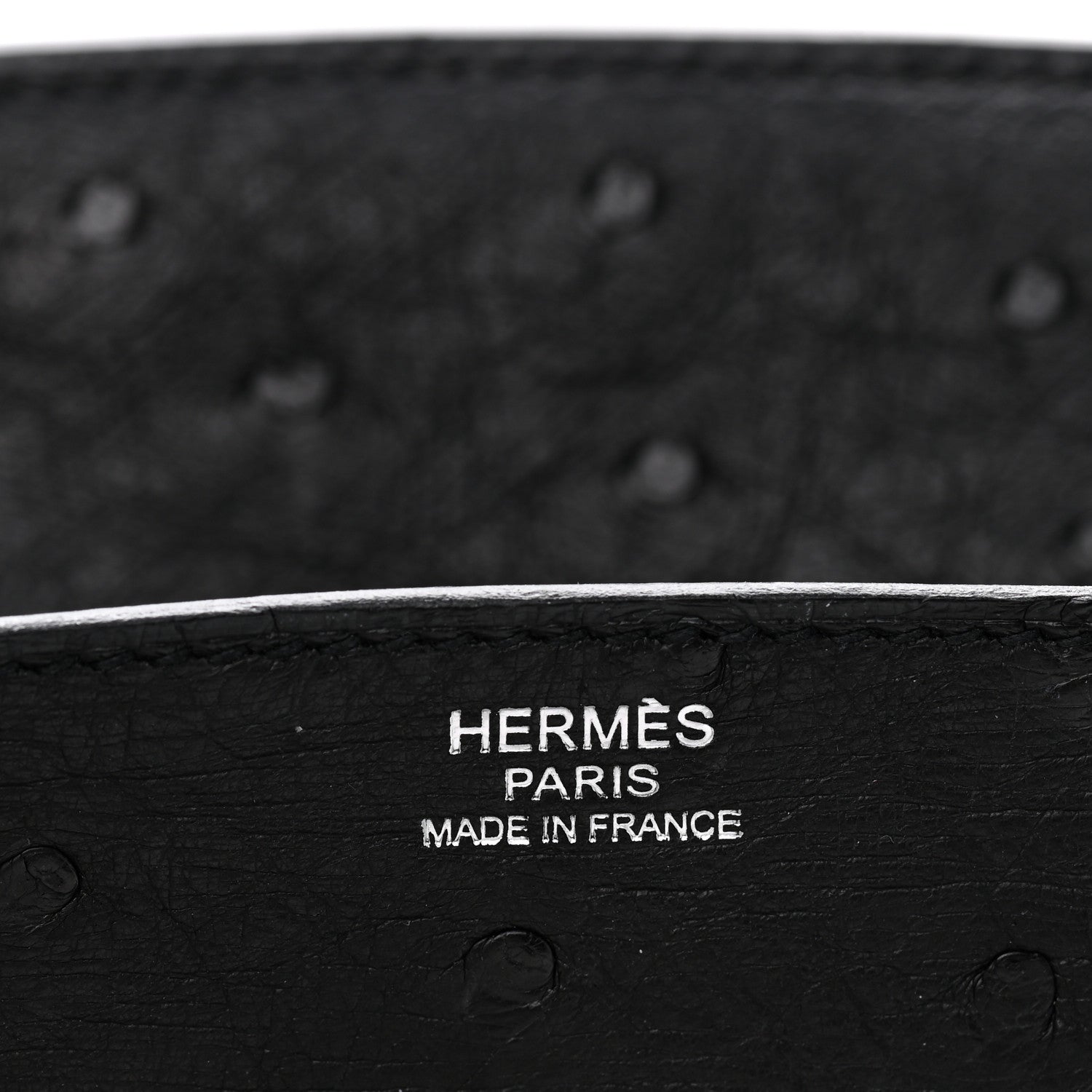 Hermes Ostrich Birkin 30 Black 22 of 41
