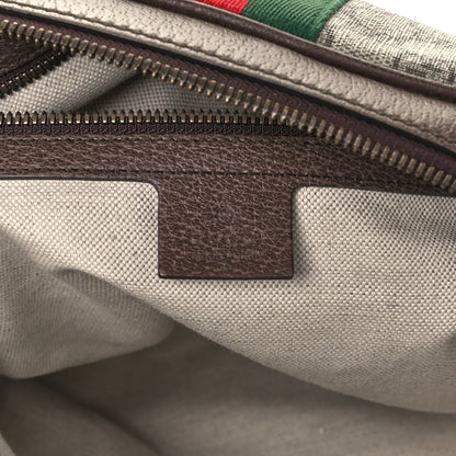 Gucci GG Supreme Monogram Web Medium Ophidia Messenger Bag Brown 6 of 11