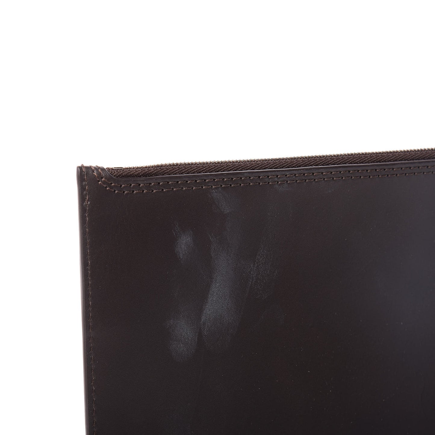 Calfskin Hina Pochette MM Brown
