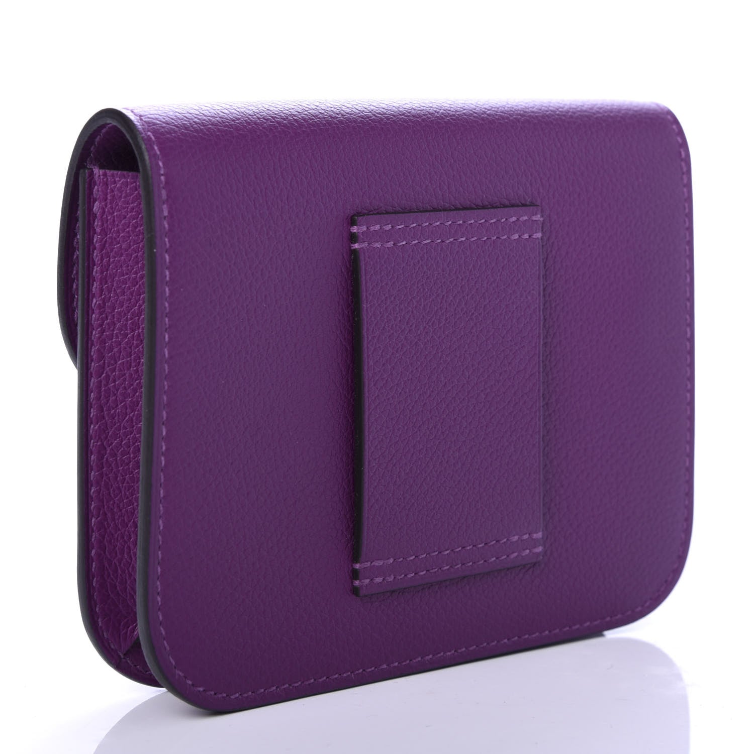 Hermes Evercolor Constance Slim Wallet Anemone 4 of 10