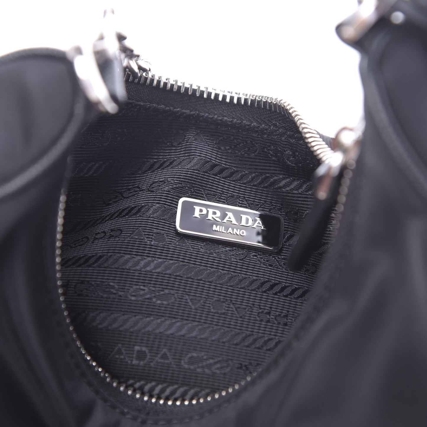 Nylon Re-Edition 2005 Shoulder Bag Black