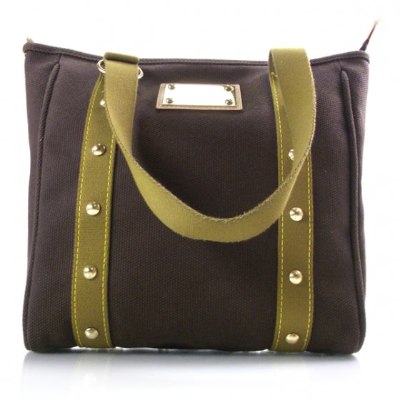 Louis Vuitton Cabas Antigua MM Kaki 1 of 9
