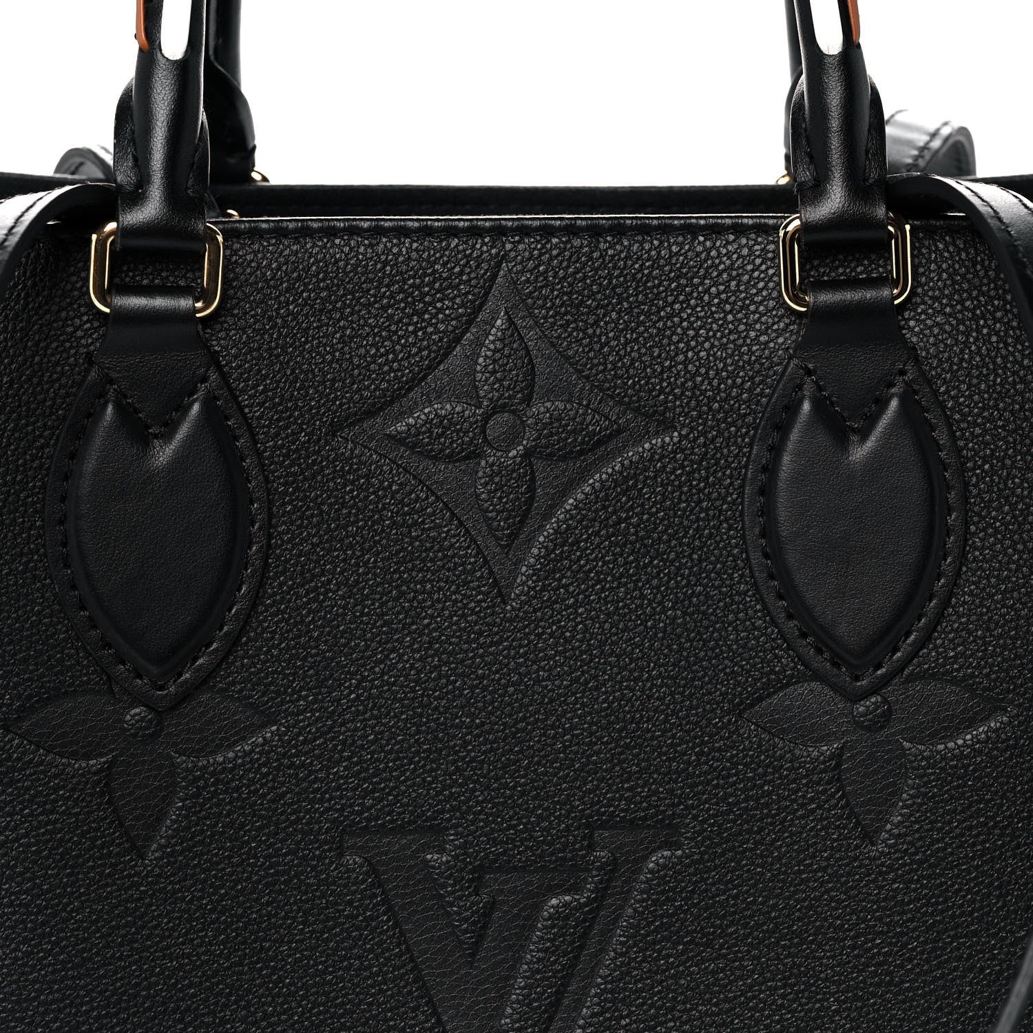 Louis Vuitton Empreinte Monogram Giant Wild At Heart Onthego MM Black 6 of 8